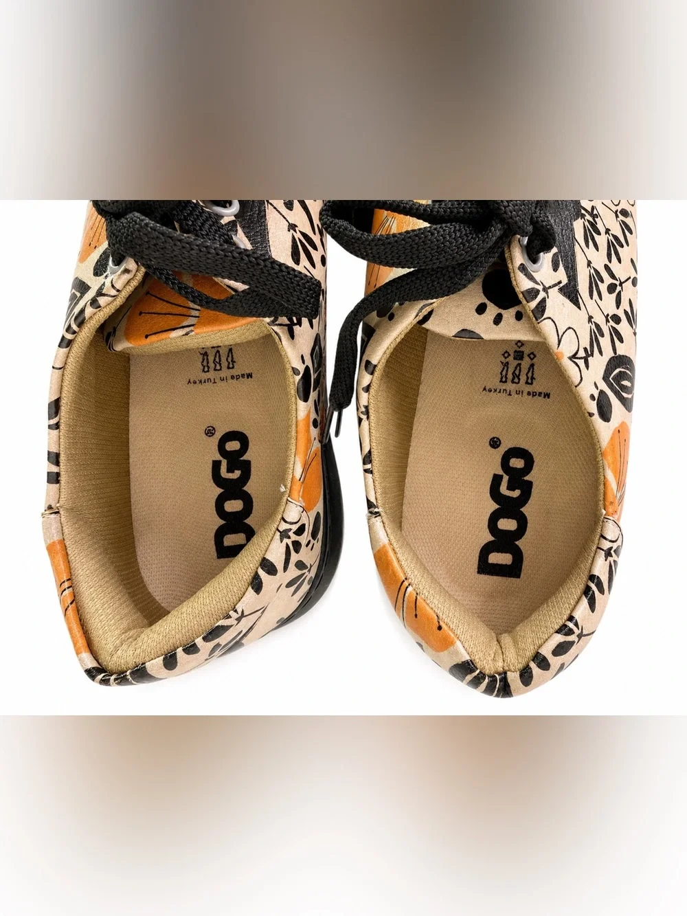 DOGO Myra Go Home Monochrome Cats Chunky Platform Vegan Sneakers Women’s Size 6